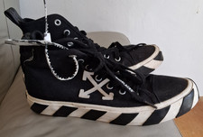 Off-White Black White High Top Sneakers Size ...