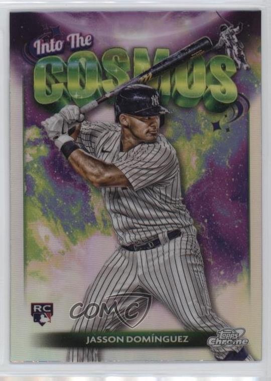 2024 Topps Cosmic Chrome Into the Cosmos Jasson Dominguez Domínguez #ITC-22 1d0h