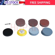 102PCS For Drill Wet Dry Hook Loop Sandpaper 3 inch Sanding Discs 800-5000 Grit