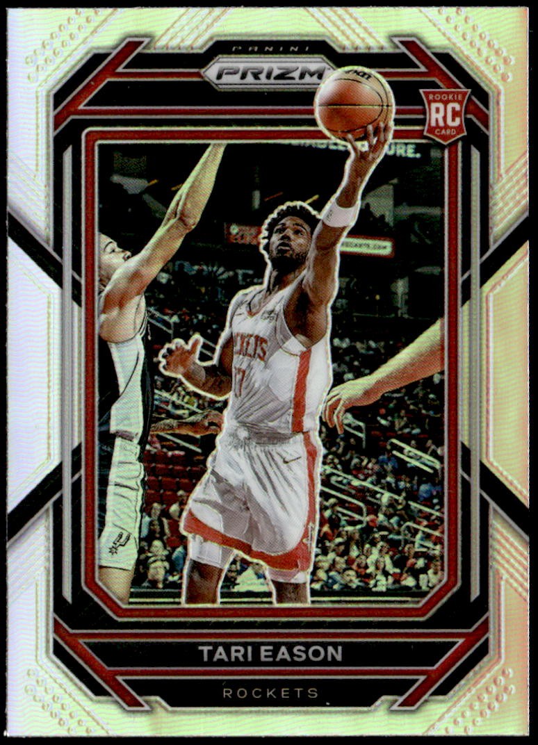 2022-23 Panini Prizm #258 Tari Eason Prizms Silver Rookie E1