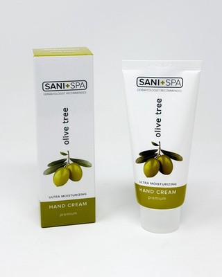 Sani + Spa Olive Tree Hand Nail Cream Moisturizer 80ml 2.7 Oz - FREE SHIPPING