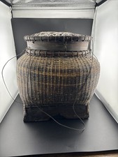 Antique Asian Utility basket Early 1900&rsquo;s