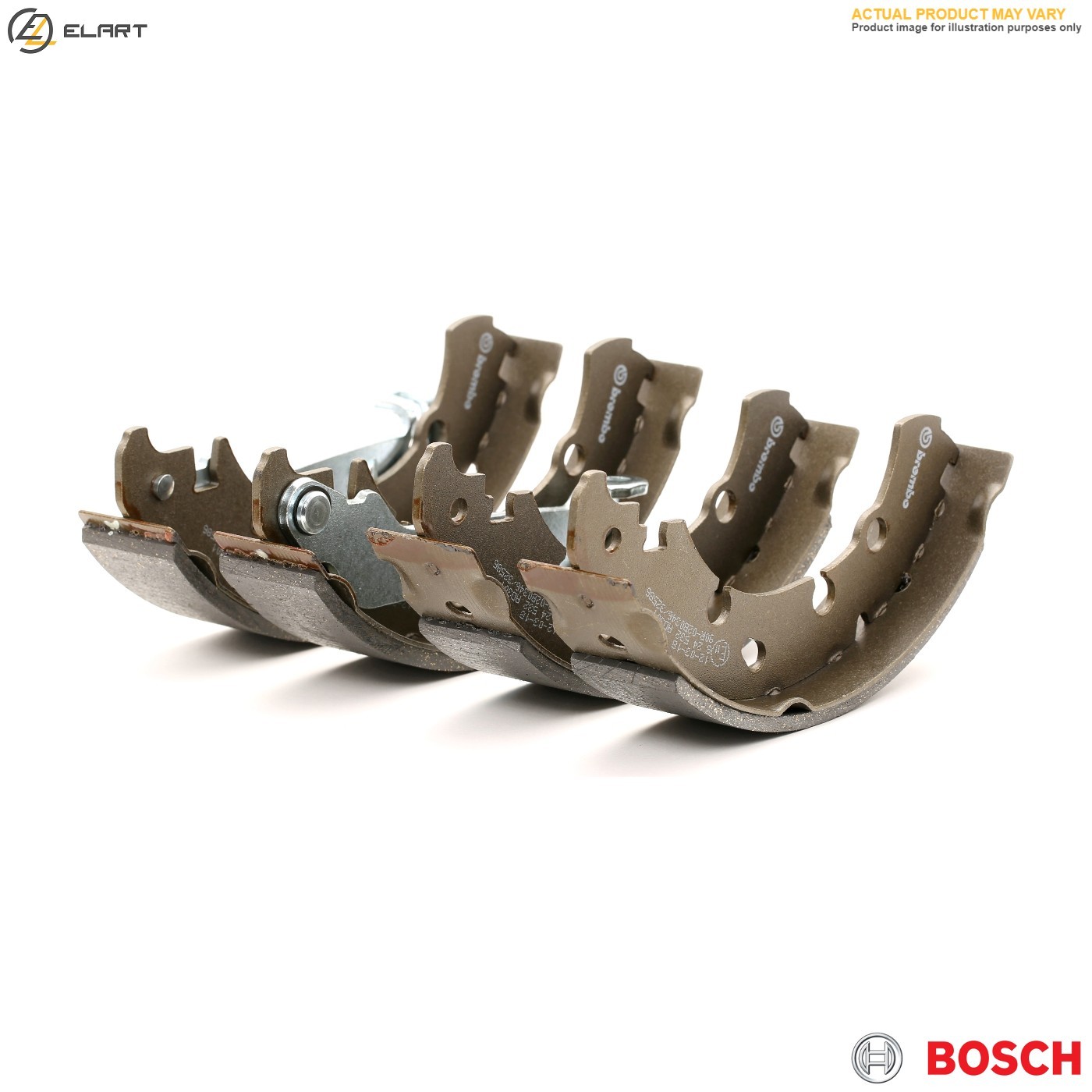 BRAKE SHOE SET 0 986 487 504 FOR DAIHATSU SIRION CHARADE/VI MOVE CUORE/II 1.0L