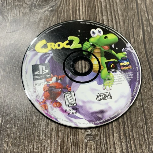 Croc 2 (Sony PlayStation 1, 1999) DISC ONLY PS1 Scratches