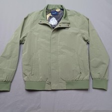 Scotch Soda Jacket Mens XL Light Green Bomber Amsterdams Blauw Camo Lining