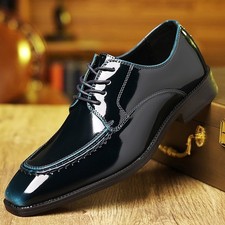 Men's Dress Shoes Lace Up Pointed Toe Formal Business Finish for Formal Occasion