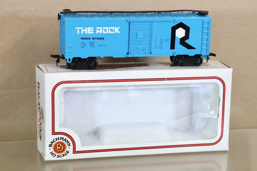BACHMANN 43-1000-08 SPUR HO THE ROCK 41'STEEL BOX CAR WAGON 57025 auf | Condition: New