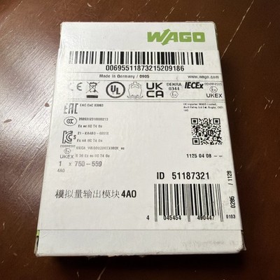 WAGO 750-559 PLC Analog Output Module
