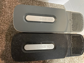 Lot Of 2 Microsoft XBox 360 Consoles - FOR PARTS ONLY / UNTESTED - FREE SHIP!