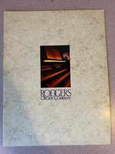 Rodgers Organ Company - 1988 Booklet/Brochure