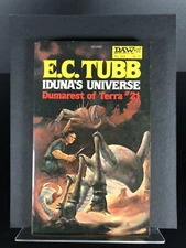 IDUNA'S UNIVERSE  (Dumarest of Terra #21) by E. C. Tubb / DAW ~ 1st Ed 1st Print