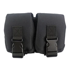 Single/Double Frag Grenade Pouch Molle EDC Tool Storage Bag Belt Fanny Pack USA