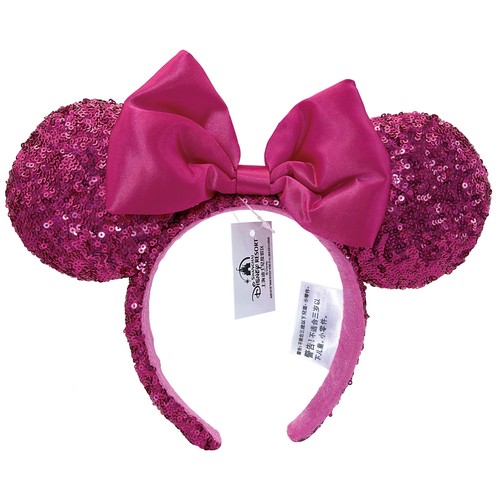 Disney- Parks Princess Mickey Magical Bow Minnie Mouse Ears Bow Sequins Headband - Picture 127 of 206