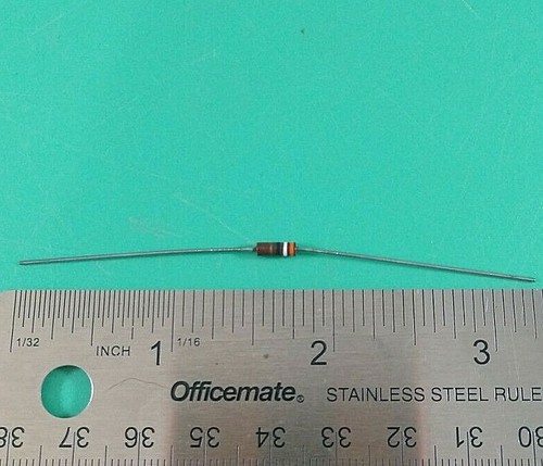 (50 PIEZAS) RESISTENCIAS DE COMPENSACIÓN DE CARBONO IRC RC07GF390J 1/4W 39OHM 5% - Imagen 3 de 3