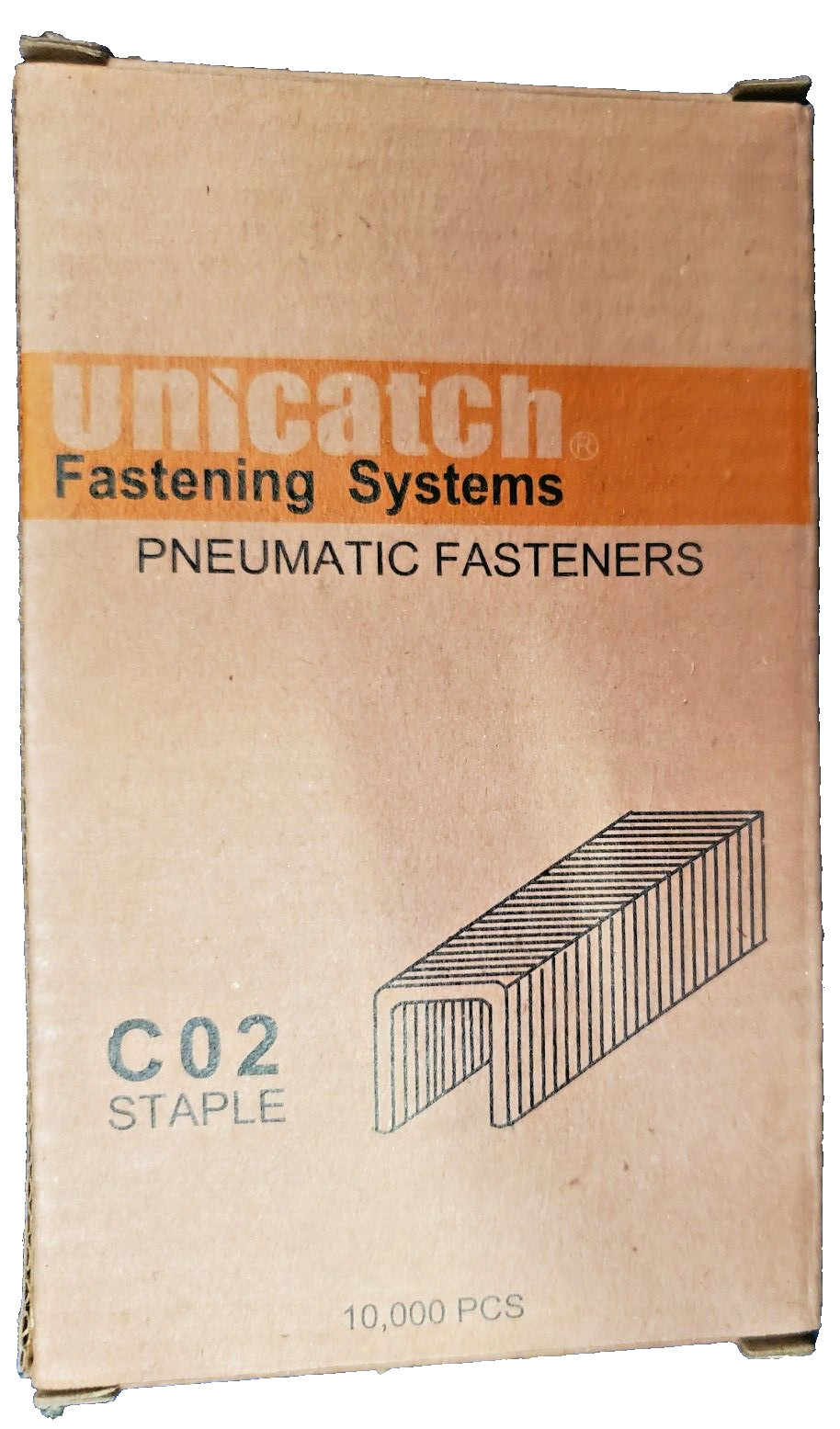 unicatch C02- 3/8 crown x 5/32 long- upholstery 22ga fine wire staples 10000 pcs