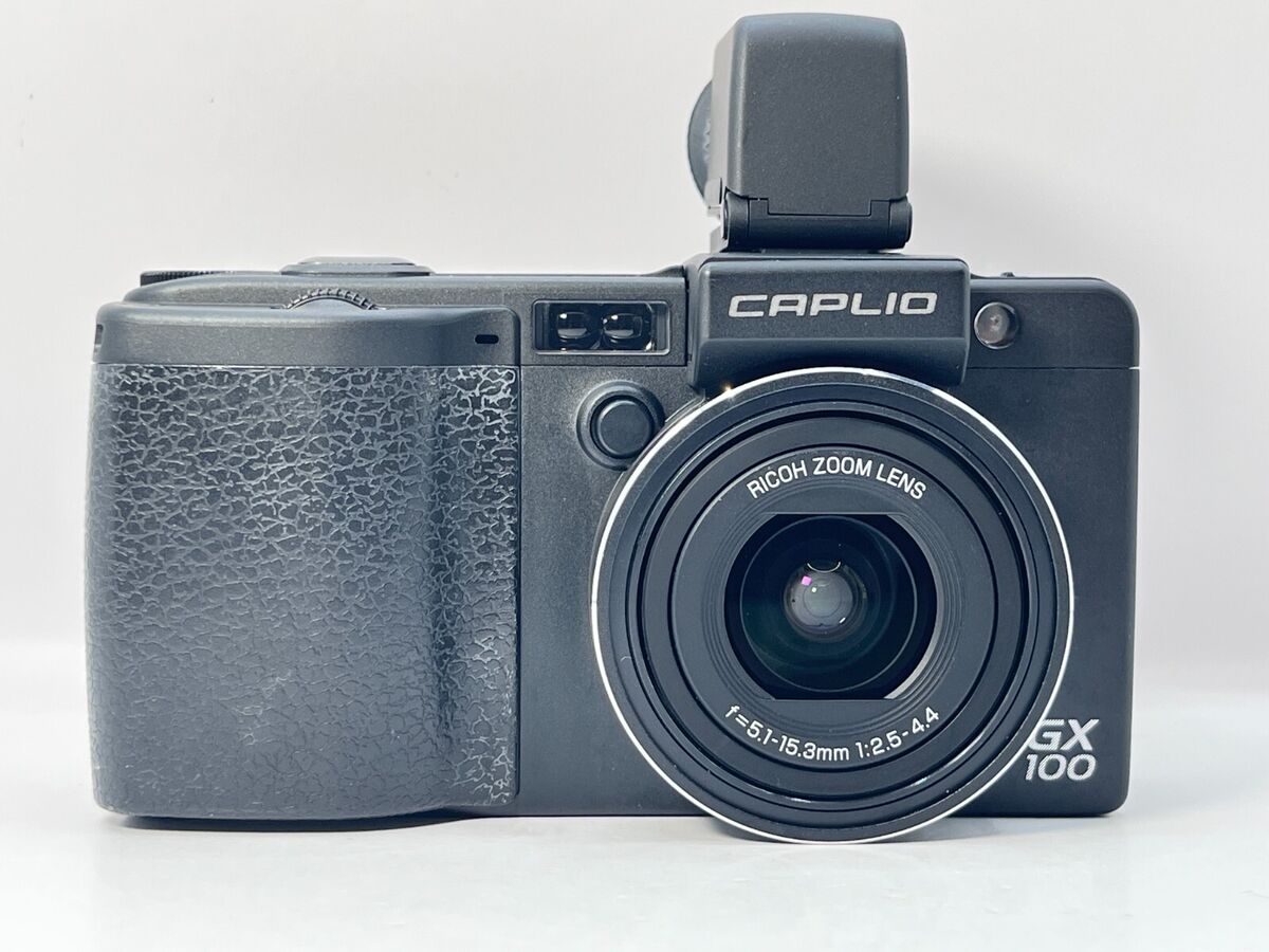 Ricoh Caplio GX100 VF KIT 10.0MP Digital Camera - Black B011 Ricoh Caplio GX100 VF KIT 10.0MP Digital Camera - Black B011