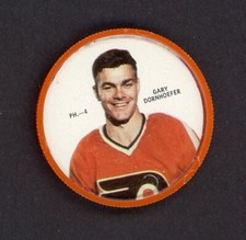 1968-69  SHIRRIFF HOCKEY COINS  PH.-4  GARY DORNHOEFER      26056