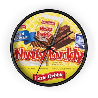 Nutty Buddy Wall Clock - Unique Kitchen Decor