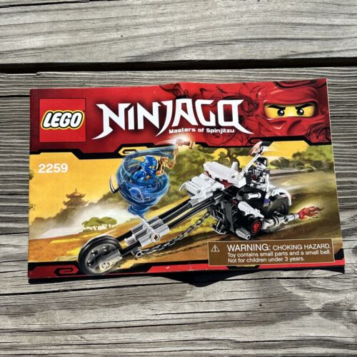 LEGO Instruction Manual ONLY LEGO 2259 Ninjago Masters of Spinjitzu Book Booklet - Picture 1 of 6