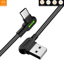 Mcdodo LED USB Type C Fast Charger Cable for Samsung S25 S24 S23 S22 S21 Ultra