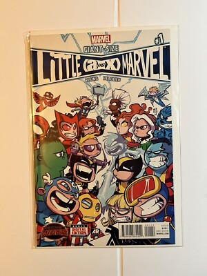 Giant Size Little Marvel A vs X #1 Skottie Young Cover A Secret Wars 2015 NM