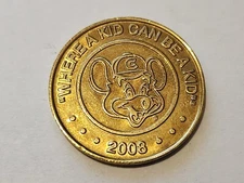 Chuck E. Cheese Pizza Game Token - 2008