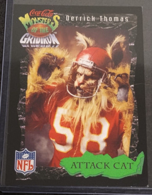 1994 Classic Pro Line Live Coca-Cola Monsters of the Gridiron - #15 Derrick...