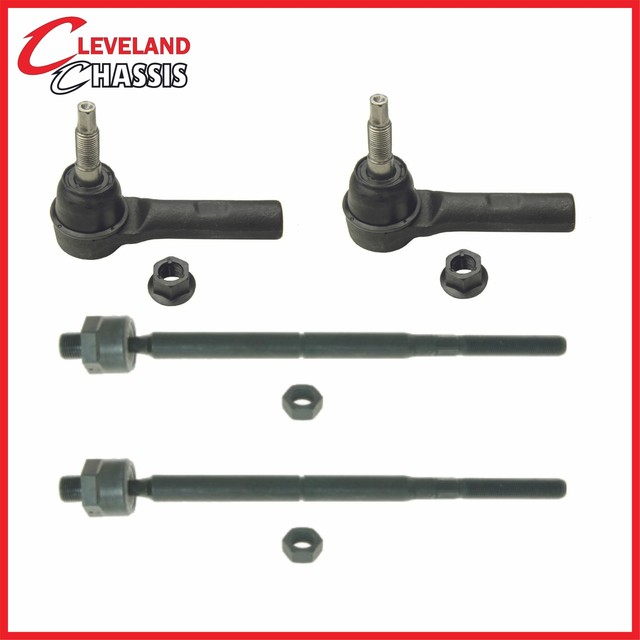 4 Pc Kit Front Inner & Outer Tie Rod Chrysler 300 Charger Magnum 2WD eBay