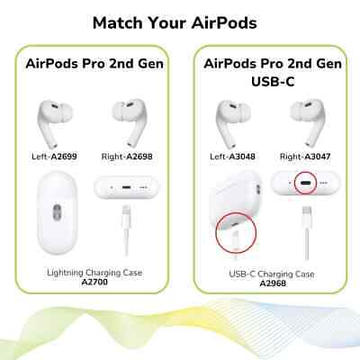 Apple Airpods Pro 2nd Gen lightning Wireless Charging Case Apple Airpods Pro 2nd Gen lightning Wireless Charging Case