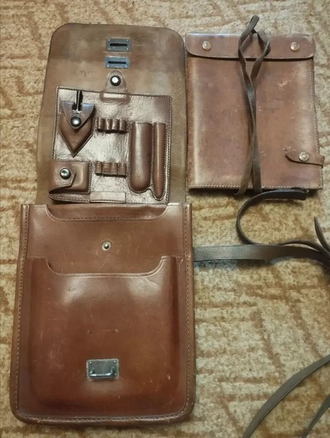 USSR Field Military Document Map Case M32, 1932, WW2, RKKA, with documents (sold)
