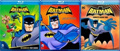 #ad #ad BATMAN THE BRAVE AND THE BOLD COMPLETE SERIES New Blu ray Seasons 1 2 3 $74.99