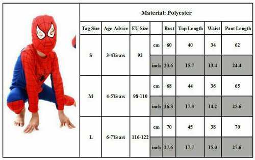Costume supereroe per bambini festa cosplay tuta tute ragazzi carnevale abbigliamento IT - Foto 2 di 10