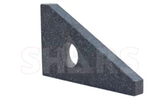 Shars 15" x 10" x 1.5" Precision Granite Square Round Hole New R