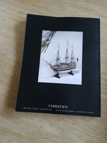 Christie's Important Maritime Art London Auction Catalog 2007 - Picture 2 of 2