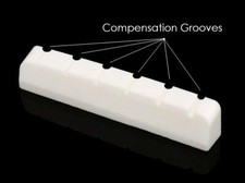 MusicianAtHeart FULLY COMPENSATED Bone Nut made for GIBSON Electric Guitar