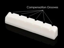 MusicianAtHeart FULLY COMPENSATED Bone Nut made for GRETSCH Electric Guitar