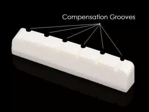 MusicianAtHeart FULLY COMPENSATED Bone Nut made for GIBSON Electric Guitar
