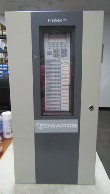  EDWARDS 2.2 AMP FIRESHIELD PLUS FIRE ALARM CONTROL PANEL 120 VAC FSP1004(G/R)