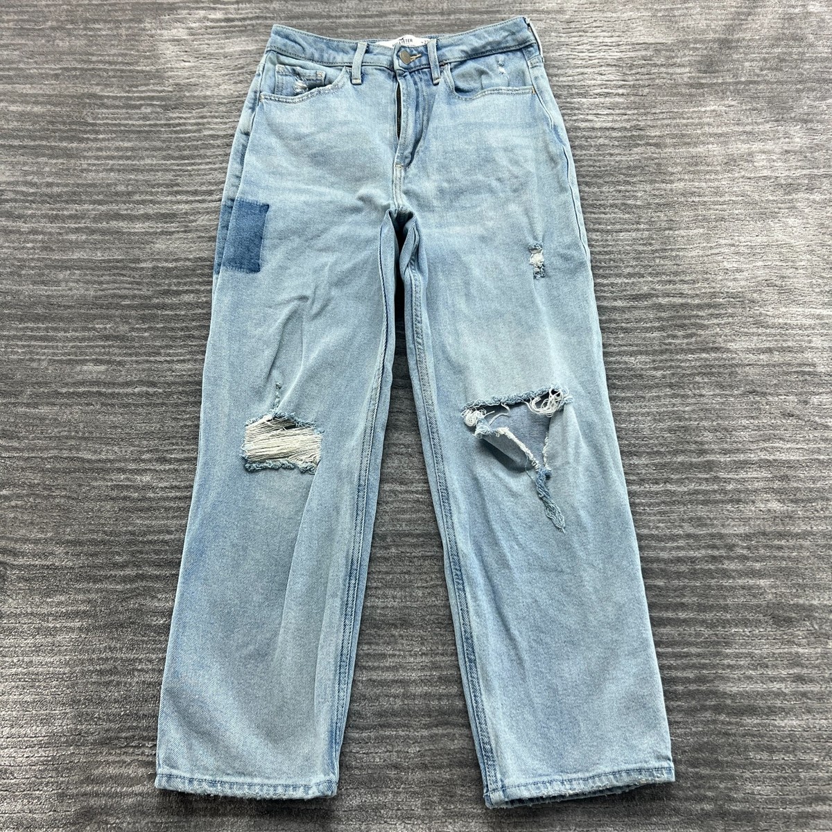 Hollister Jeans Size 5S W27 L25 Womens Curvy Ultra High Rise Vintage  Straight