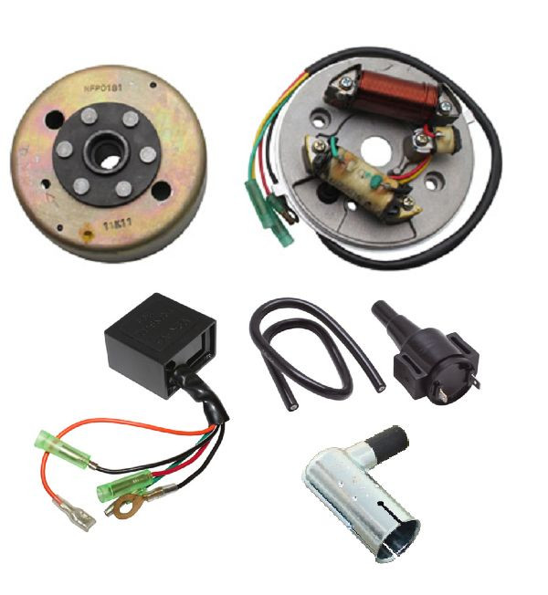 Allumage complet avec rotor et CDI pour la rénovation moteur des MBK 51