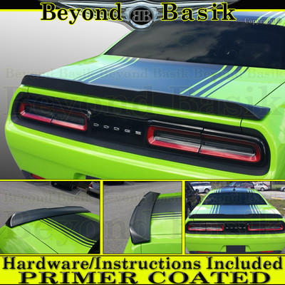 For 2015-2023 Dodge Challenger SRT Hellcat Style Spoiler No Backup Camera PRIMER