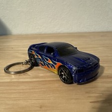 Dodge Charger Srt8 Blue Diecast Keychain 164 Hot Wheels Matchbox