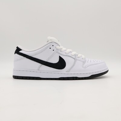 Size 9.5 - Nike Dunk Pro SB Low White Black for sale online | eBay