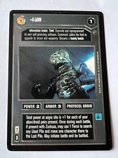 4-LOM Star Wars Decipher CCG Rare Dagobah Limited SWCCG NM/LP