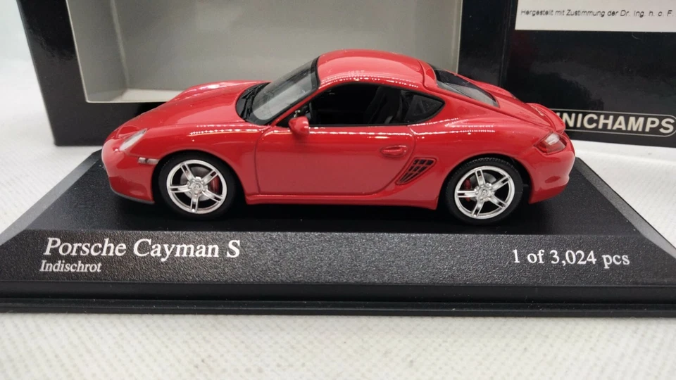Minichamps PORSCHE CAYMAN S  EDIZIONE LIMIATA 1 di 3024 pz. SCALA 1:43  - Immagine 2 di 4