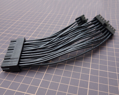 Custom 24-Pin ATX Unsleeved Cable For Iqunix ZX-1 Sliger Custom 24-Pin ATX Unsleeved Cable For Iqunix ZX-1 Sliger
