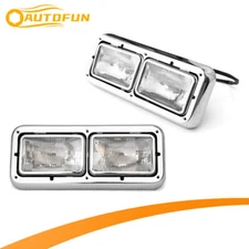 Headlights Headlamps For KenworthT600 Peterbilt 378 Western Star 4900 LH+RH Side