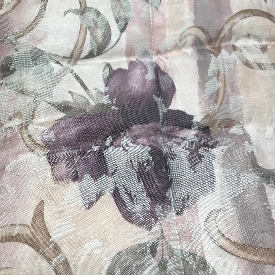 Edredón doble Croscill Chambord con farsa - sin falda de cama púrpura rosa Foto 2 de 4