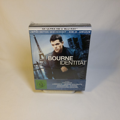 The Bourne Identity | FullSlip Steelbook | 4K UHD | Amazon DE | Region Free |