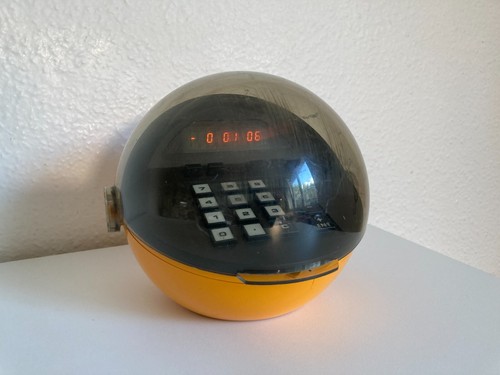 GARRETT USA SPACE AGE 60'S / CALCULATRICE MONTRE ALARME - Photo 2/14